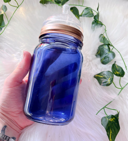 Blueberry Glass Adult Bottle